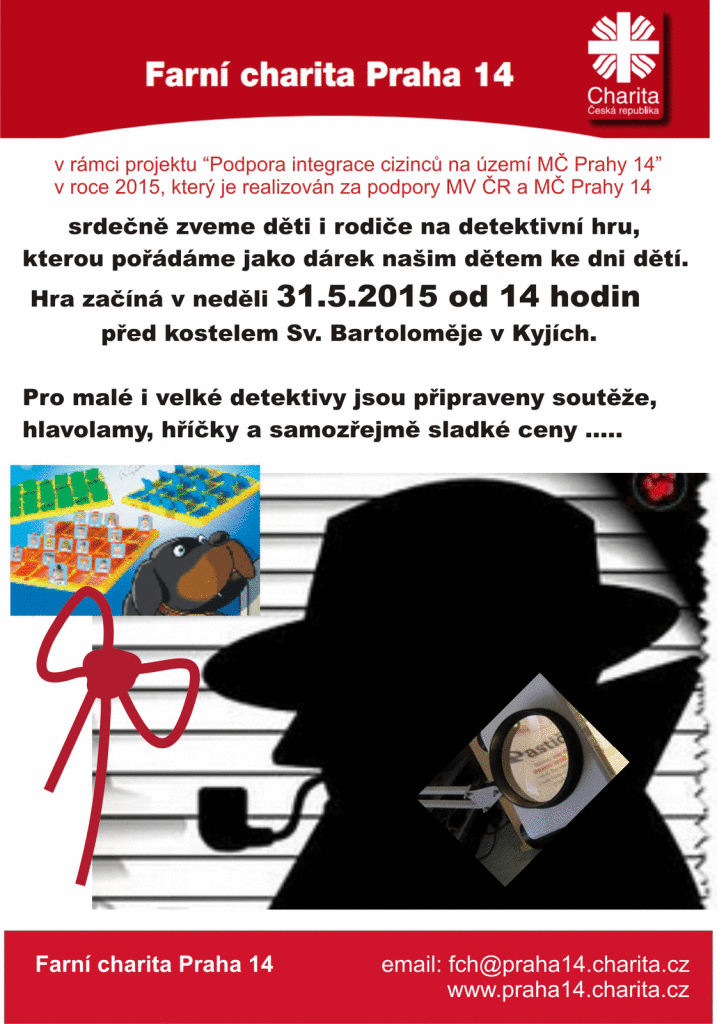 charita-detektivní hra pro deti