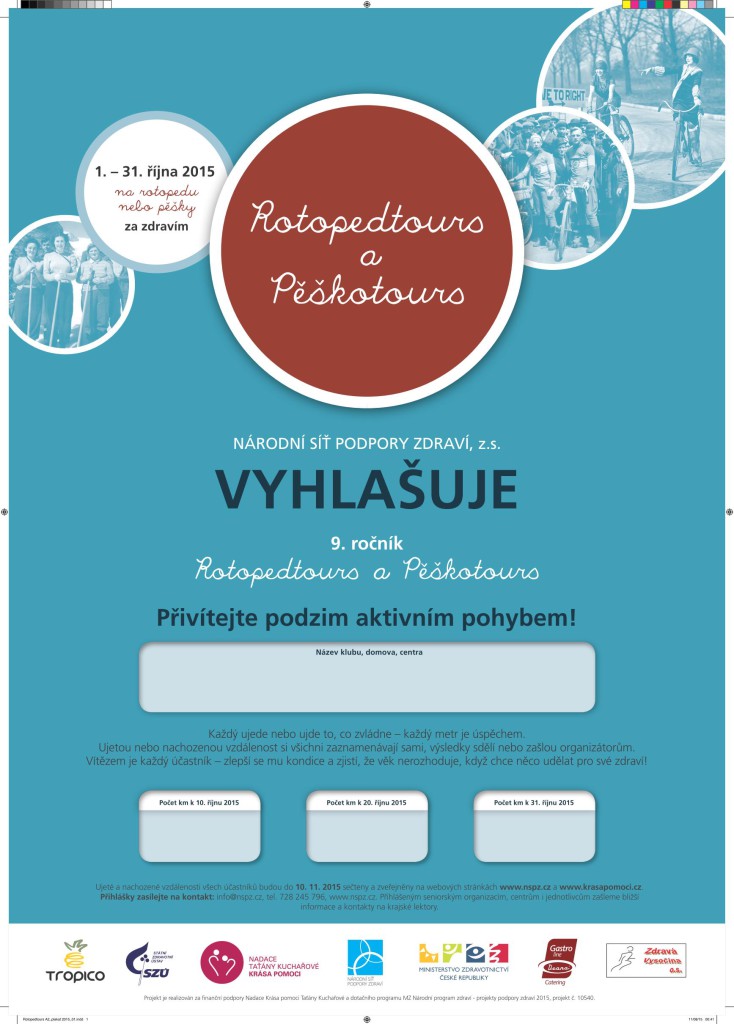 plakát pěškobus 2015