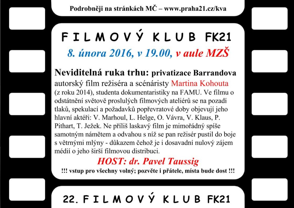 plakát 22. - privatizace BARRANDOVA.ppt