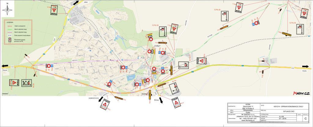úvaly_doprava 22-8-2016_mapa