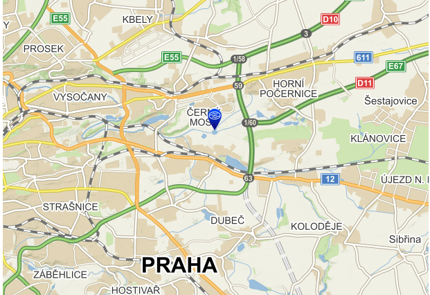 Pražská příroda_Martiňák_mapa