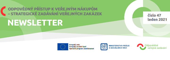 odpovědné zadávání, detail z newsletteru