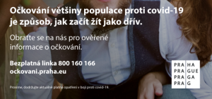 Praha očkování