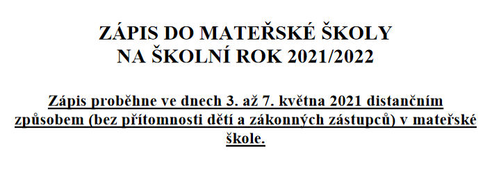 mateřské školy