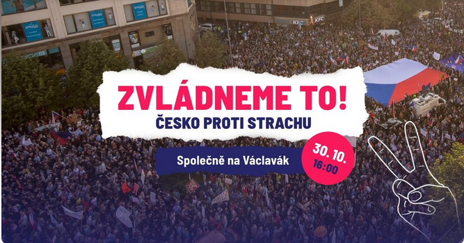 Česko proti strachu - společně na Václavák!