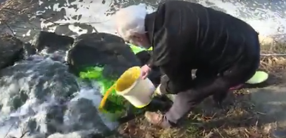 otravy řeky Bečvy